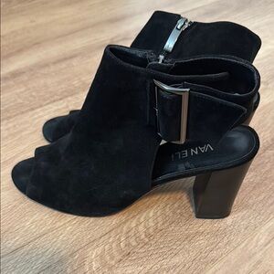 Van Eli Black Women's Heeled Sandals